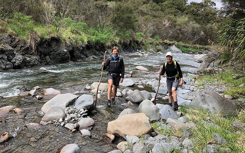 Walking Donald river track